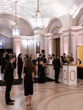 Gala 2025 reception in the rotunda